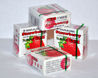 ЖЕВАТЕЛЬНАЯ РЕЗИНКА «MARUKAWA» 4 шара, 5,4 г
со вкусом КЛУБНИКИ ЖЕВАТЕЛЬНАЯ РЕЗИНКА «MARUKAWA» 4 шара, 5,4 г
со вкусом КЛУБНИКИ